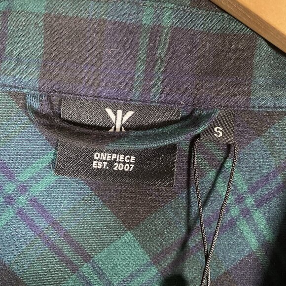 Onepiece Norwegian The Checked Pyjamas Unisex Small Green Tartan Plaid Jumpsuit - Picture 5 of 16